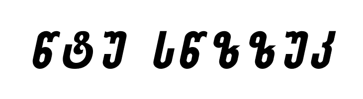 Sakatrvelo-ITV Italic  Free Fonts Download