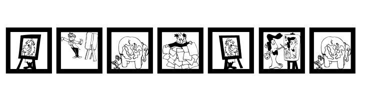 SomeArtistsSquares  Free Fonts Download