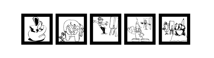 SomeArtistsSquares  Free Fonts Download