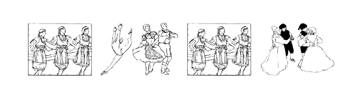 DancingPeople  Free Fonts Download