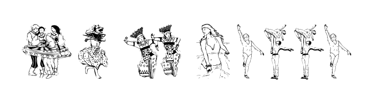 DancingPeople  Free Fonts Download