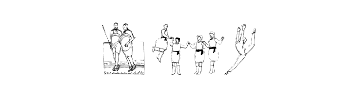 DancingPeople  Free Fonts Download