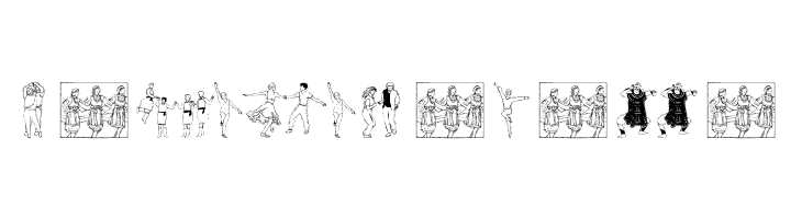 DancingPeople  Free Fonts Download