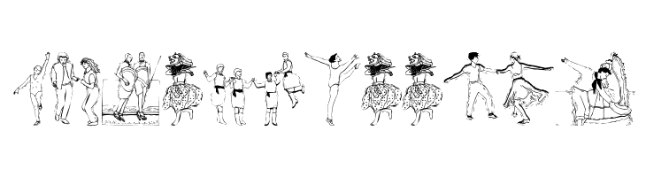 DancingPeople  Free Fonts Download