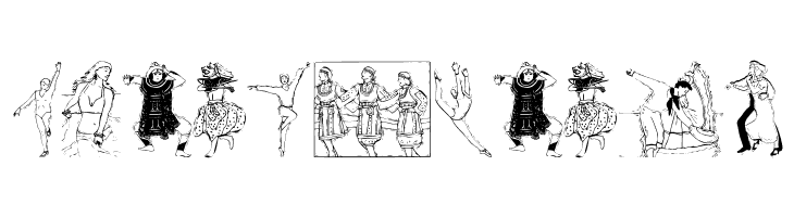 DancingPeople  Free Fonts Download