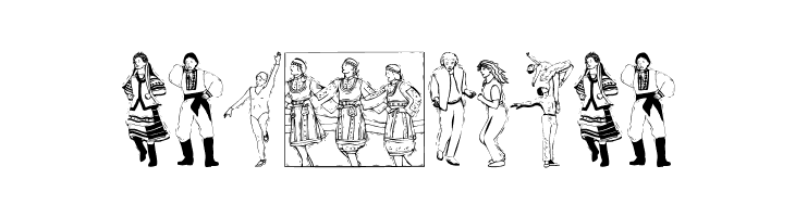 DancingPeople  Free Fonts Download