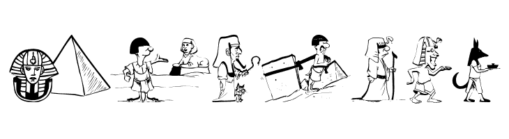 Egypticons  Free Fonts Download