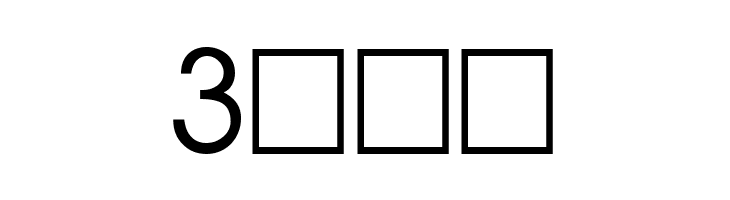 NumerO  Free Fonts Download