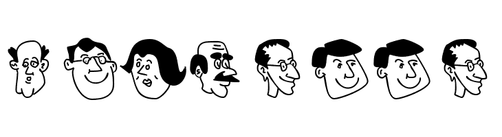 People  Free Fonts Download