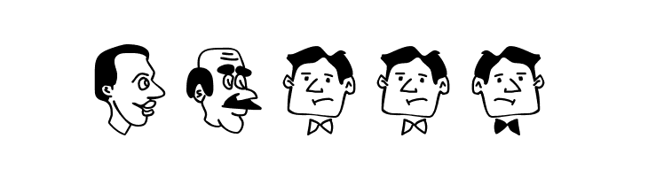 People  Free Fonts Download