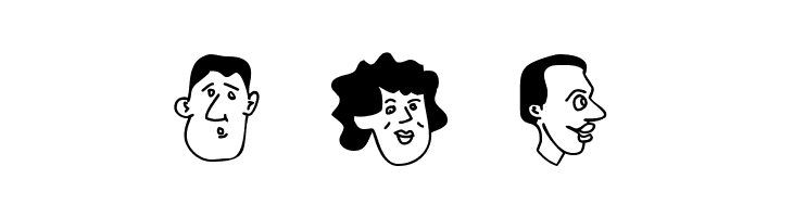 People  Free Fonts Download