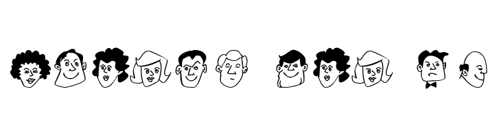 People  Free Fonts Download