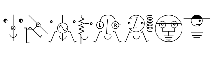 KleinsElectronicJokes  Free Fonts Download