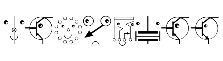 KleinsElectronicJokes  Free Fonts Download