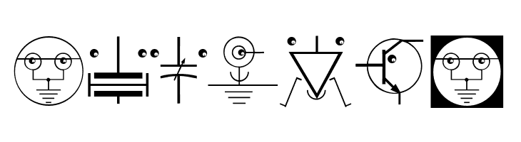 KleinsElectronicJokes  Free Fonts Download