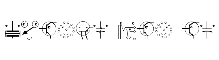 KleinsElectronicJokes  Free Fonts Download