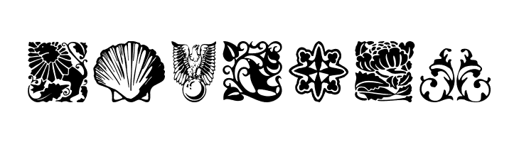 PrintersOrnamentsTwo  Free Fonts Download