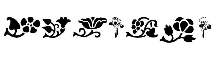 PrintersOrnamentsOne  Free Fonts Download