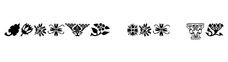 PrintersOrnamentsOne  Free Fonts Download
