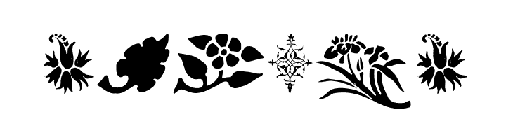 PrintersOrnamentsOne  Free Fonts Download