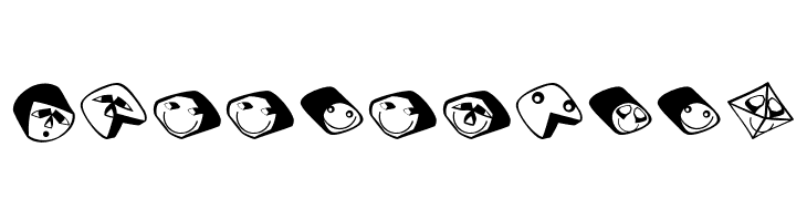 EdgedFacesKantig  Free Fonts Download