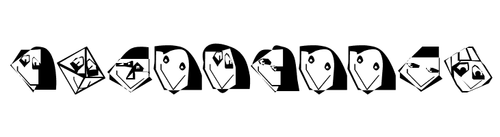 EdgedFaces  Free Fonts Download