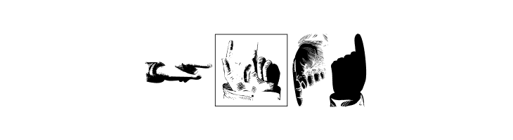 HandsUp  Free Fonts Download