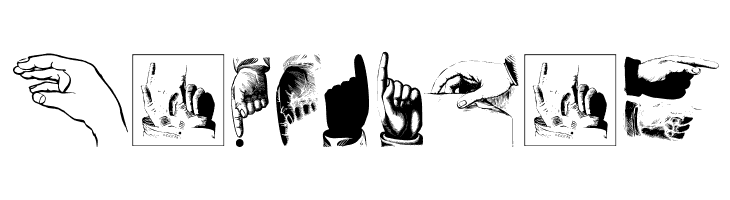 HandsUp  Free Fonts Download