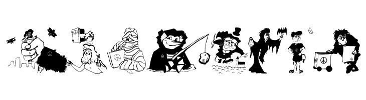 PeaceAndNightmares  Free Fonts Download