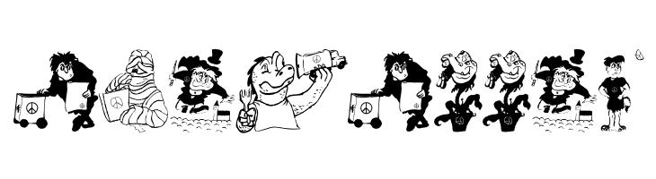 PeaceAndNightmares  Free Fonts Download