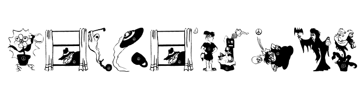 PeaceAndNightmares  Free Fonts Download