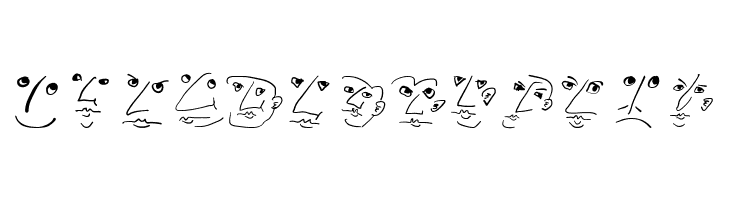 Wacofaces04  Free Fonts Download