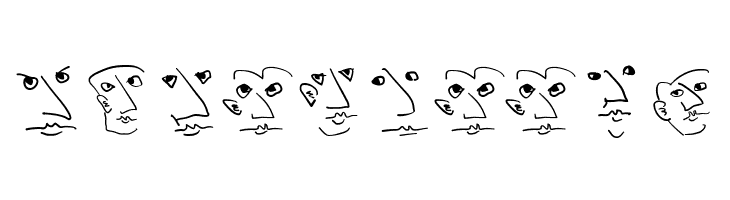 Wacofaces04  Free Fonts Download