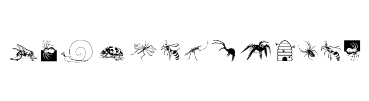 Insects07  Free Fonts Download