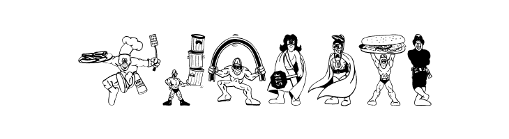 ModernHeros  Free Fonts Download