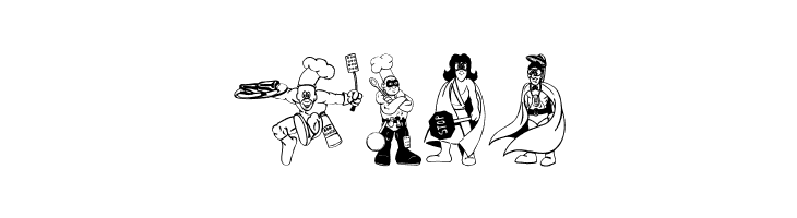 ModernHeros  Free Fonts Download