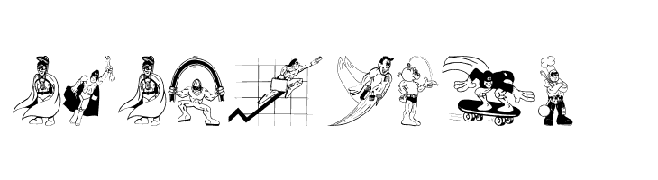 ModernHeros  Free Fonts Download