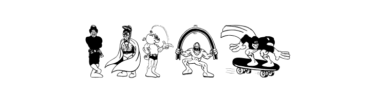 ModernHeros  Free Fonts Download