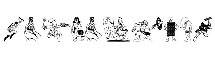 ModernHeros  Free Fonts Download