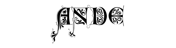 Incunitials  Free Fonts Download