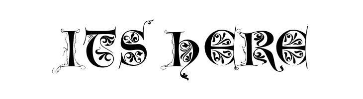 Incunitials  Free Fonts Download