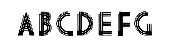 ArtNouveauCaps  Free Fonts Download