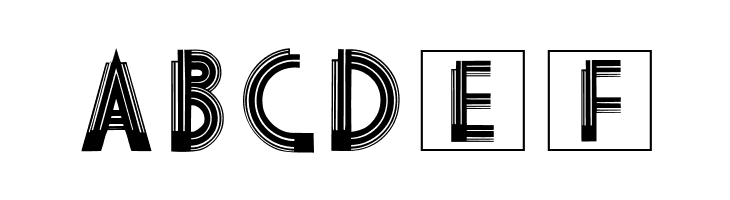 ArtNouveauCaps  Free Fonts Download