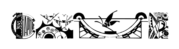 ArtDekoParts  Free Fonts Download