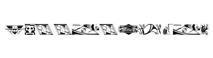 ArtDekoParts  Free Fonts Download