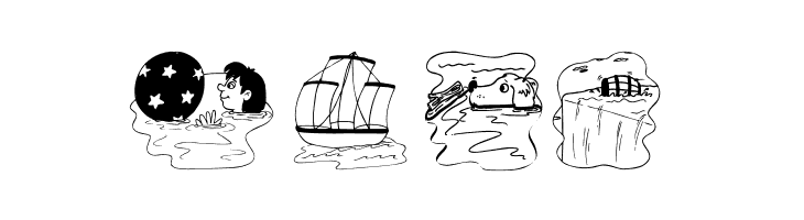 Swimming  Free Fonts Download