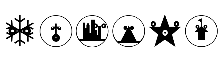 GeoEyesOne  Free Fonts Download