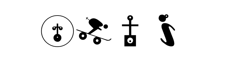 GeoEyesOne  Free Fonts Download