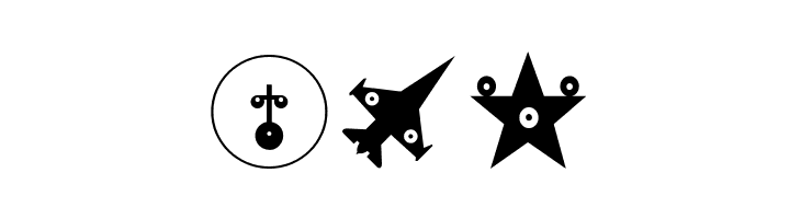 GeoEyesOne  Free Fonts Download