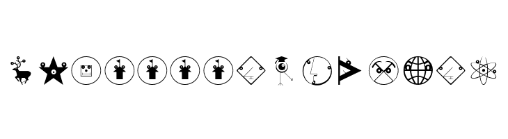 GeoEyesOne  Free Fonts Download